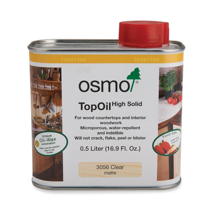 Top Oil - 3056 Clear - Matte - Solvent Based - .5 L                         